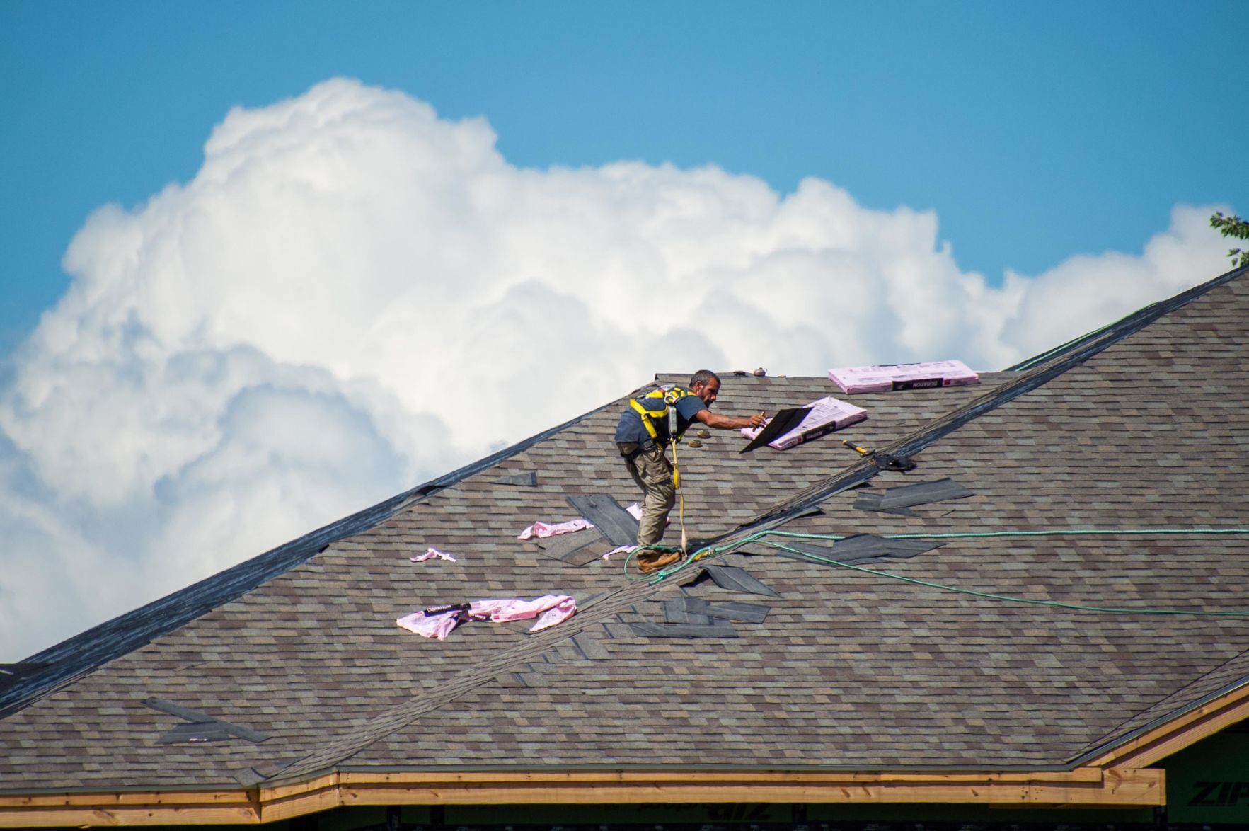Roof work — Aug. 19